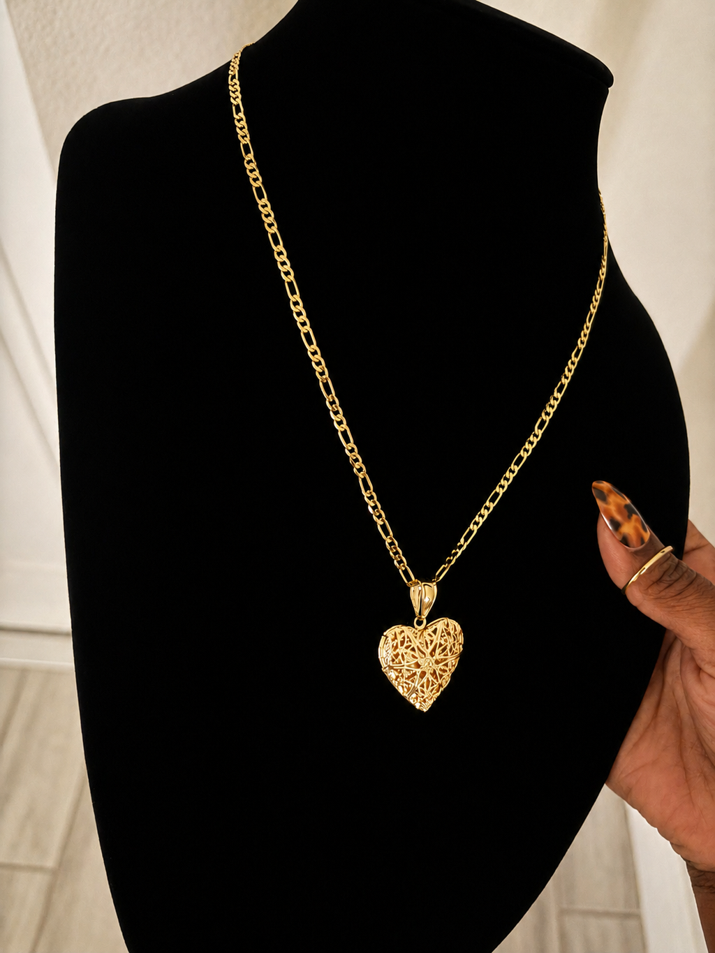 Dear Heart Locket Necklace