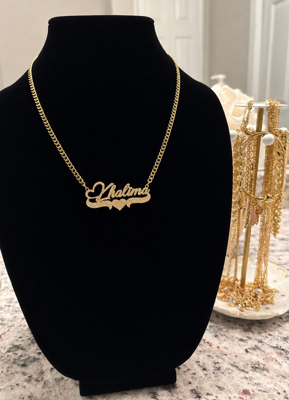 Love Notes Nameplate Necklace